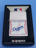 Zippo MLB Los Angeles Dodgers Brushed Chrome 24593