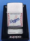 Zippo MLB Los Angeles Dodgers Brushed Chrome 24593