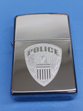 Zippo Police High Polish Chrome 24702