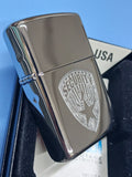 Zippo Security Logo High Polish Chrome 24703