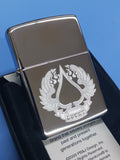 Zippo Lucky Wings High Polish Chrome 24704