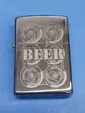 Zippo Beer 6 Pack High Polish Chrome 24720