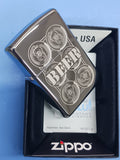 Zippo Beer 6 Pack High Polish Chrome 24720