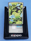 Zippo Skulls Waiting Line Street Chrome 24736