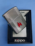 Zippo Armor Dimensional Curved Zippo High Polish Chrome 24740