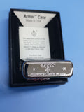Zippo Armor Dimensional Curved Zippo High Polish Chrome 24740