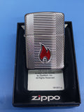 Zippo Armor Dimensional Curved Zippo High Polish Chrome 24740