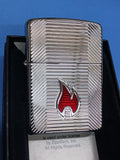 Zippo Armor Dimensional Curved Zippo High Polish Chrome 24740