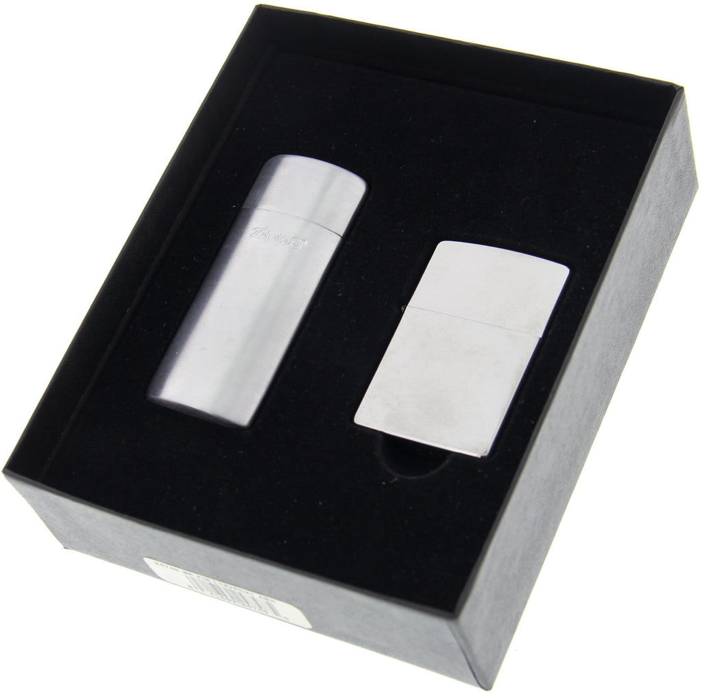 Zippo Pocket Ashtray and Lighter Gift Set 24748