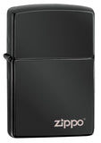 Zippo Ebony with Logo 24756ZL