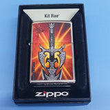 Zippo Kit Rae Kilgorin Sword High Polish Chrome 24788