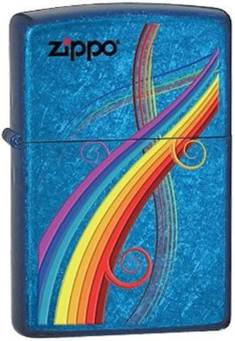 Zippo Rainbow Cerulean 24806