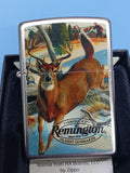 Zippo Remington Deer Street Chrome 24818