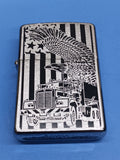 Zippo Truck Eagle Brushed Chrome 24826