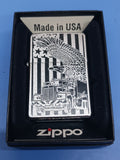 Zippo Truck Eagle Brushed Chrome 24826