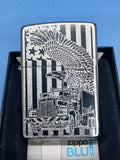 Zippo Truck Eagle Brushed Chrome 24826