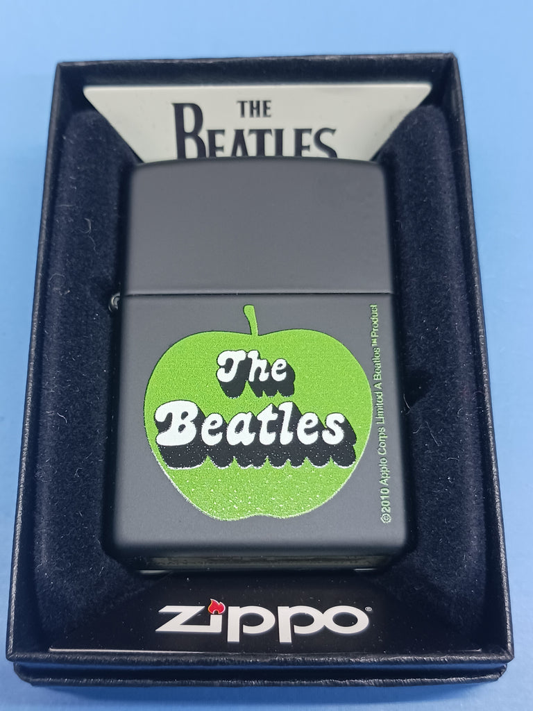 Zippo The Beatles Apple Black Matte 24831