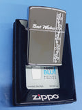 Zippo Best Wishes High Polish Chrome 24877