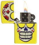 Zippo Day of the Dead Lemon Matte 24894