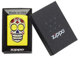 Zippo Day of the Dead Lemon Matte 24894