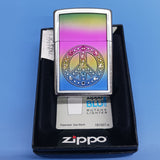 Zippo Peace Sign Emblem Street Chrome 24898