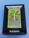 Zippo Zodiac Cancer High Polish Chrome 24934