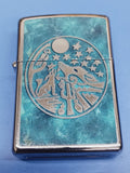 Zippo Southwest Wolf High Polish Chrome 24941
