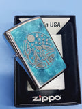 Zippo Southwest Wolf High Polish Chrome 24941