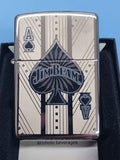 Zippo Jim Beam Ace High Polish Chrome 24945