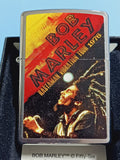 Zippo Bob Marley Rastaman Vibration Tour 1976 Brushed Chrome 24992