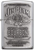 Zippo Jim Beam Pewter Emblem High Polish Chrome 250JB.928