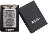 Zippo Jim Beam Pewter Emblem High Polish Chrome 250JB.928