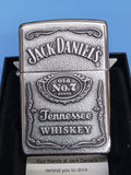 Zippo Jack Daniels Pewter Emblem High Polish Chrome 250JD.427