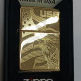 Zippo 254B Eagle Flag USA 254B-74774