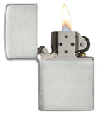 Zippo Armor Sterling Silver Brushed Finish 27