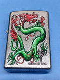 Zippo Kit Rae Dragon Street Chrome 28004
