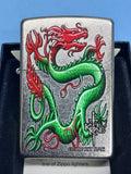 Zippo Kit Rae Dragon Street Chrome 28004