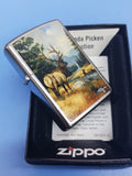 Zippo Linda Picken Elk Street Chrome 28008