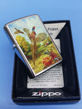 Zippo Linda Picken Pheasant Red Barn Street Chrome 28010