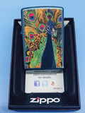Zippo Peacock Sapphire 28035
