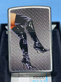 Zippo Sexy Legs in Boots Street Chrome 28055