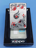 Zippo Stars Plane Brushed Chrome 28056
