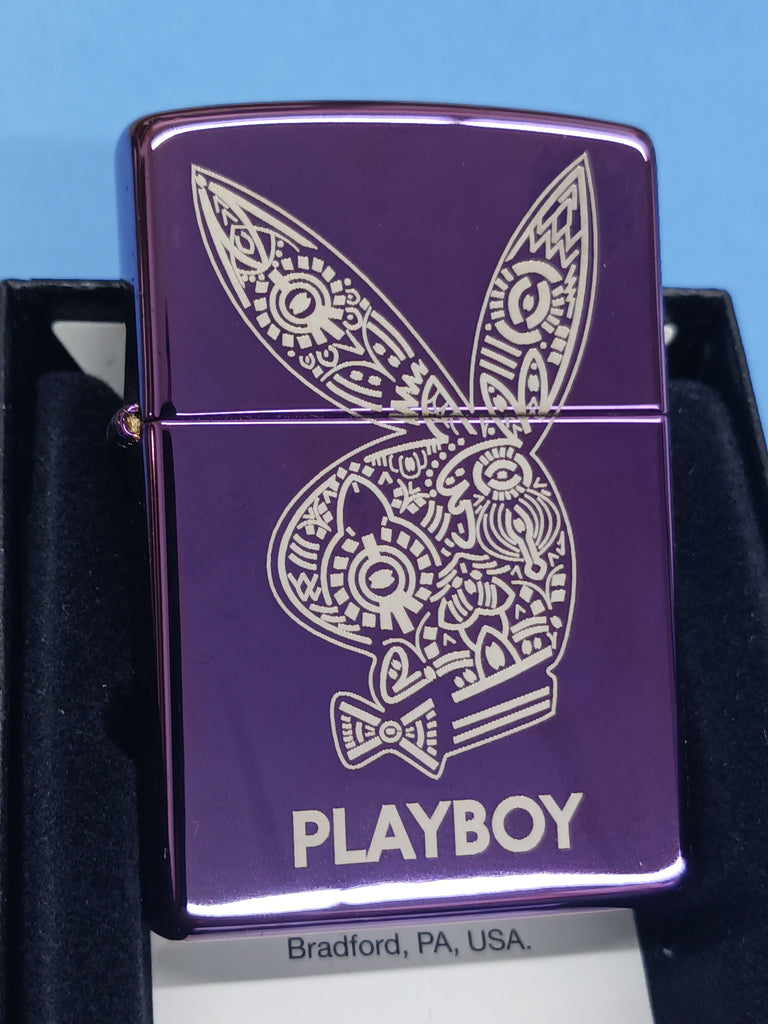Zippo Playboy Navy Matte Windproof Lighter – Zippo USA