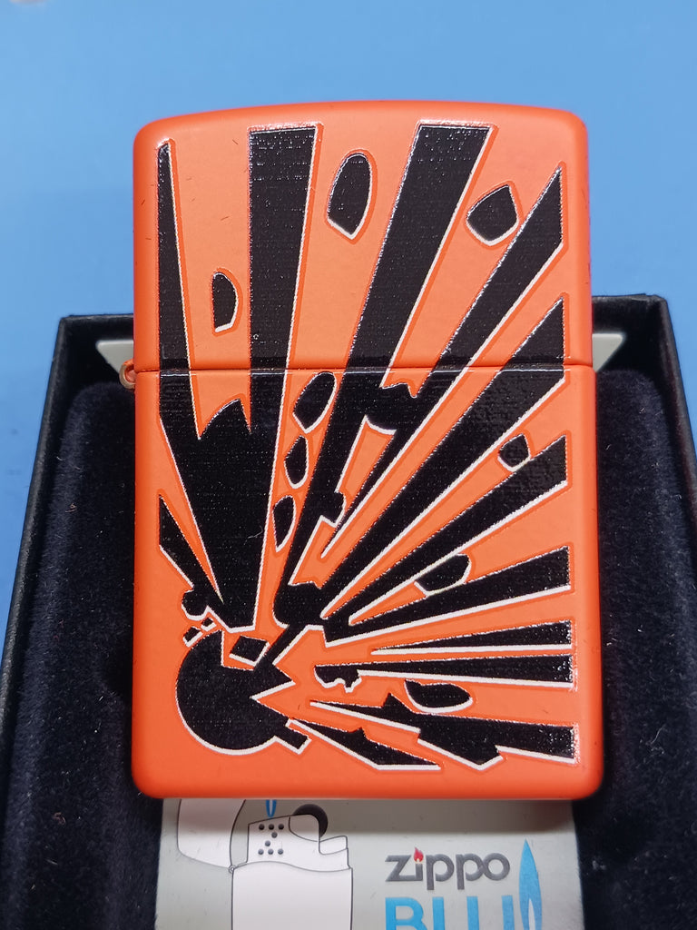 Zippo Orange Explosion 28142 - Last Few in Stock Highly