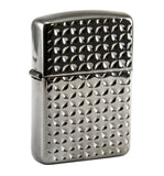 Zippo Armor Engine Turn Star HP Black Ice 28186