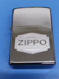 Zippo Logo High Polish Chrome 28187