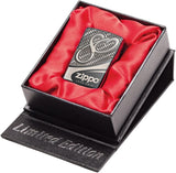 Zippo 80th Anniversary Edition Black Chrome Armor Case 28249