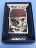 Zippo Street Chrome Pirate 28278