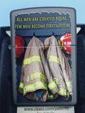 Zippo Black Matte Fireman Coat 28316