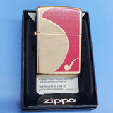 Zippo Pipe Red High Polish Brass Lighter 28322